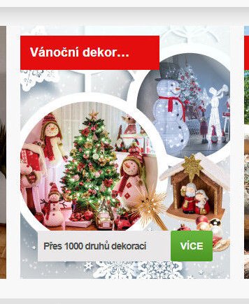 Přes 1000 druhů dekorací - Mountfield akcniletaky.com