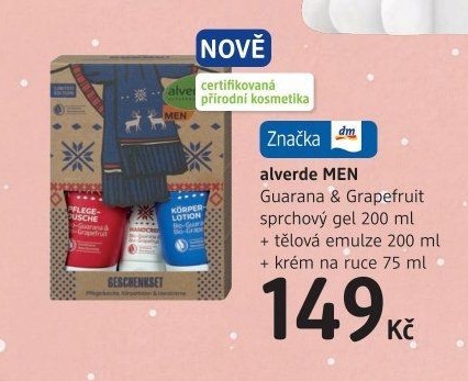 Dárková kazeta pánská Alverde