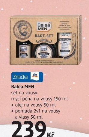 Dárková kazeta pánská na vousy Balea Men