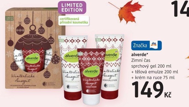 Dárková kazeta Zimní čas Alverde