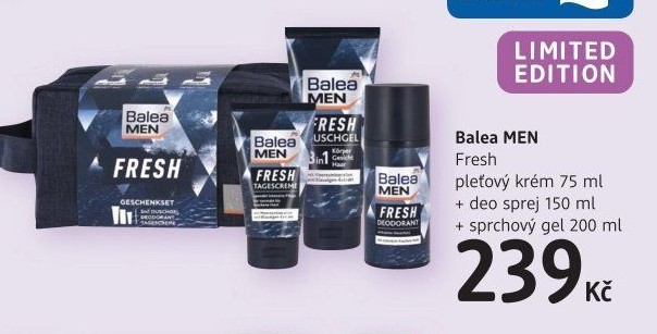 Dárková taška pánská Fresh Men Balea