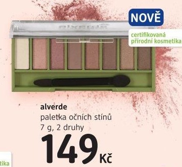 Paletka očních stínů Alverde