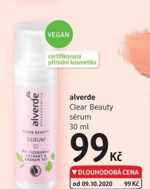 Sérum pleťové Clear Beauty Alverde
