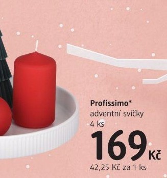 Svíčky adventní Profissimo