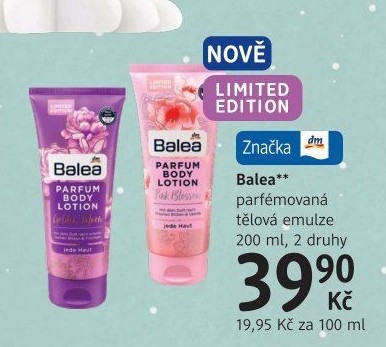 Tělová emulze Balea