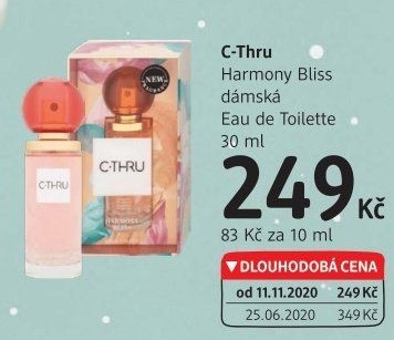 Toaletní voda dámská Harmony Bliss C-Thru