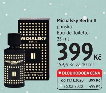 Toaletní voda pánská Michalsky Berlin II