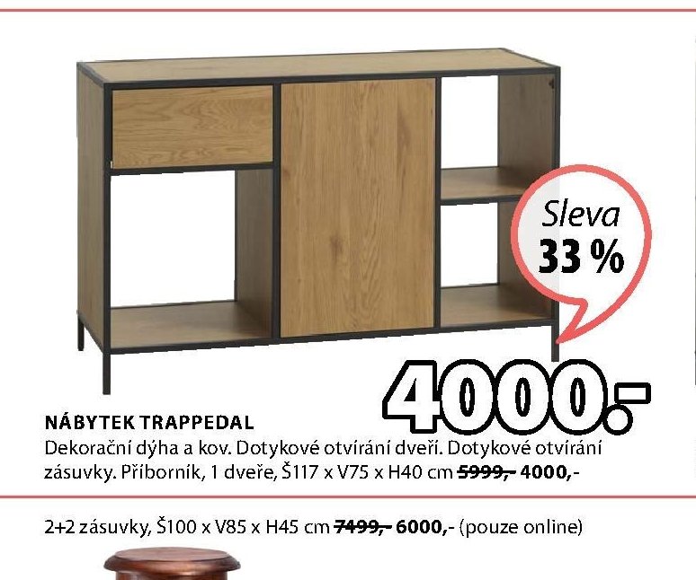 NÁBYTEK TRAPPEDAL