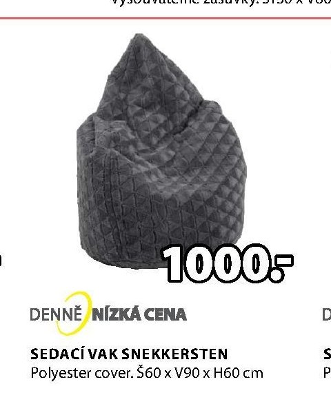 SEDACÍ VAK SNEKKERSTEN
