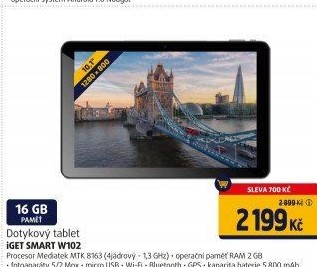 Tablet iGET SMART W102