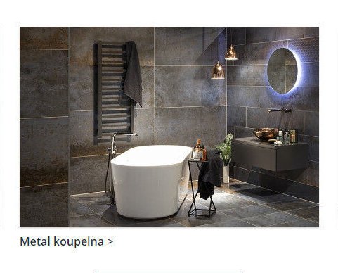 Metal koupelna
