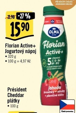 Florian Active+ Jogurtový nápoj