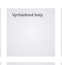 Vycházkové boty
