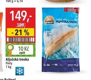 Aljašská treska filety