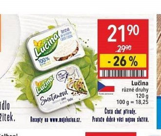 Lučina různé druhy