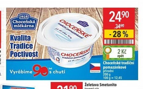 Choceňské tradiční pomazánkové