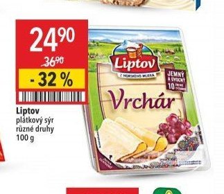 Liptov plátkový sýr