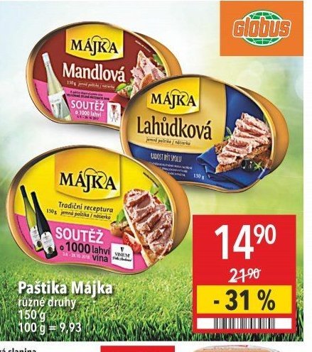 Májka Mandlová, Lahůdková, Tradiční receptura