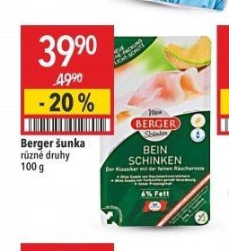 Berger šunka