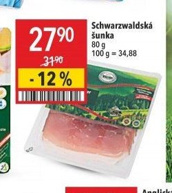 Schwarzwaldská šunka