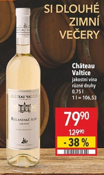 Château Valtice jakostní vína