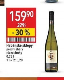 Habánské sklepy pozdní sběry