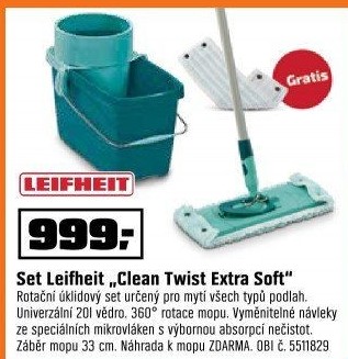 Clean Tw. Extra Softnáhradak vědru