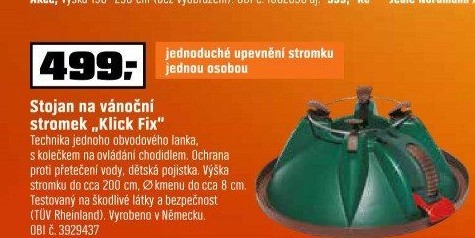 Stojan na stromekKLICK FIX 2m/31cm