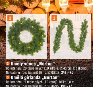 Věnec 20 LEDNorton LED