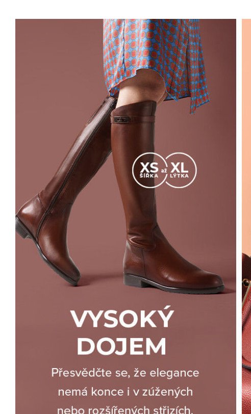 Dámské kozačky (vysoký dojem)