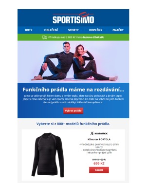 akční leták Sportisimo 17.11.2020-22.11.2020