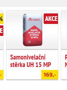 Samonivelační stěrka UH 15 MP - UNI HOBBY akcniletaky.com