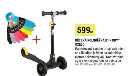 DĚTSKÁ KOLOBĚŽKA B1 + KRYT OXELO