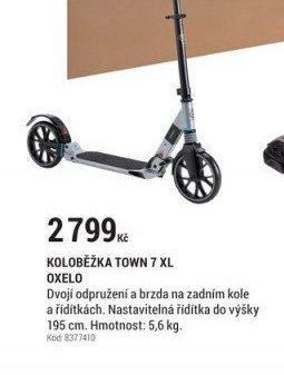 KOLOBĚŽKA TOWN 7 XL OXELO
