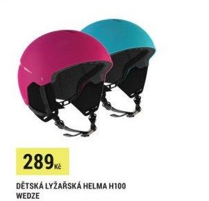 DĚTSKÁ LYŽAŘSKÁ HELMA H100 WEDZE