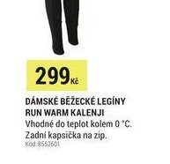 DÁMSKÉ BĚŽECKÉ LEGÍNY RUN WARM KALENJI