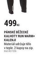 PÁNSKÉ BĚŽECKÉ KALHOTY RUN WARM+ KALENJI