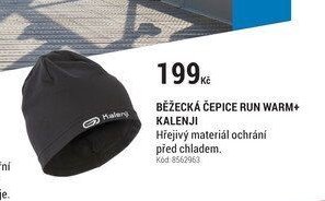 BĚŽECKÁ ČEPICE RUN WARM+ KALENJI