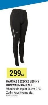 DÁMSKÉ BĚŽECKÉ LEGÍNY RUN WARM KALENJI