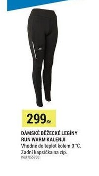 DÁMSKÉ BĚŽECKÉ LEGÍNY RUN WARM KALENJI