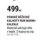 PÁNSKÉ BĚŽECKÉ KALHOTY RUN WARM+ KALENJI