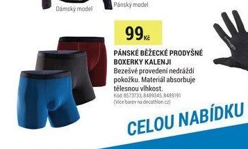 PÁNSKÉ BĚŽECKÉ PRODYŠNÉ BOXERKY KALENJI