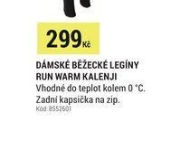 DÁMSKÉ BĚŽECKÉ LEGÍNY RUN WARM KALENJI