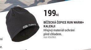 BĚŽECKÁ ČEPICE RUN WARM+ KALENJI