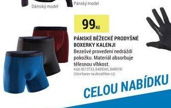 PÁNSKÉ BĚŽECKÉ PRODYŠNÉ BOXERKY KALENJI