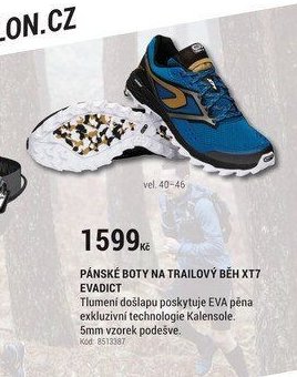 PÁNSKÉ BOTY NA TRAILOVÝ BĚH XT7 EVADICT