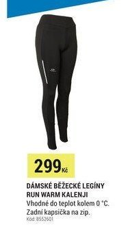DÁMSKÉ BĚŽECKÉ LEGÍNY RUN WARM KALENJI