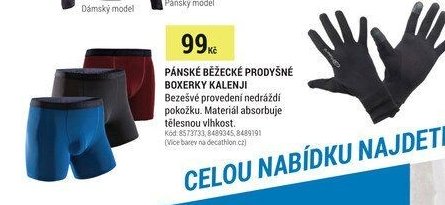 PÁNSKÉ BĚŽECKÉ PRODYŠNÉ BOXERKY KALENJI