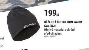 BĚŽECKÁ ČEPICE RUN WARM+ KALENJI