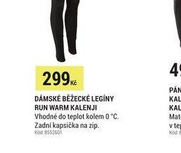 DÁMSKÉ BĚŽECKÉ LEGÍNY RUN WARM KALENJI